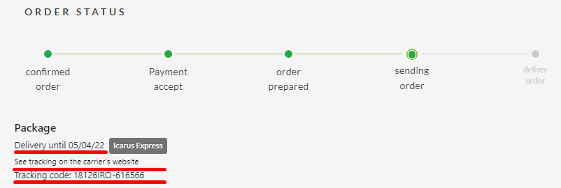 How to track my 2025 in the style order